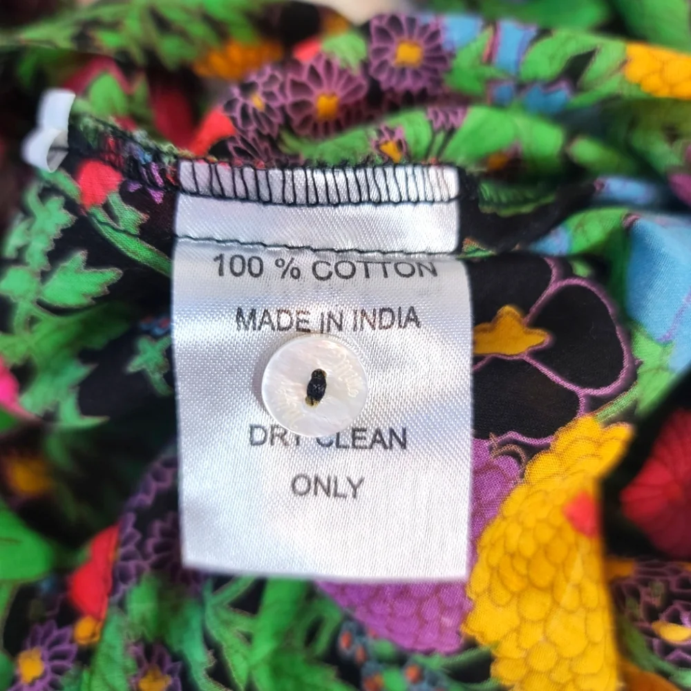 Anthropologie Mille Blair Blouse Top In Botanica Size Small - Picture 8 of 13